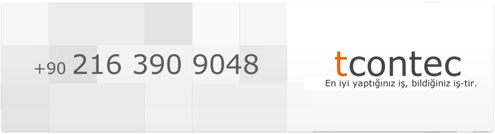 tcontec|0216 3909048, 0212 211 4951, 0554 6692715